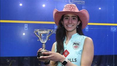 نوران جوهر تسيطر على صدارة التصنيف العالمي للإسكواش 