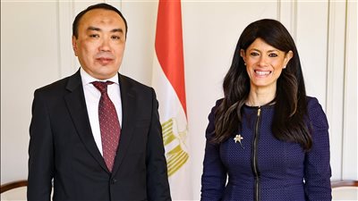  المشاط تبحث مع سفير كازاخستان استعدادات انعقاد الدورة السادسة للجنة المشتركة