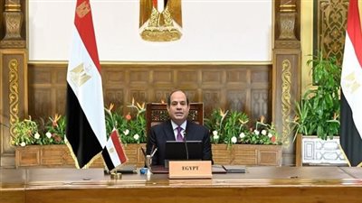  السيسي: بذلنا جهدًا كبيرًا خلال العشر سنوات الماضية من أجل تهيئة المناخ للاستثمار 