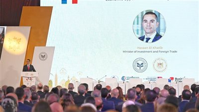 حسن الخطيب: الاستثمارات الفرنسية الحالية في مصر تبلغ حوالي 7.7 مليار دولار