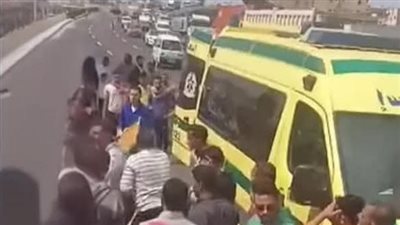 مستشفى العامرية تستقبل الطفلين ضحية السقوط من أعلى كوبري الإسكندرية