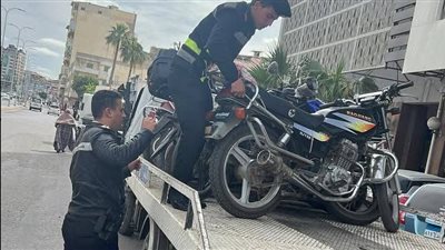 لليوم الثالث على التوالي، إدارة مرور دمياط تواصل حملاتها لضبط الدراجات النارية المخالفة