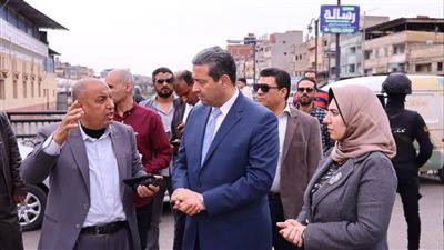 محافظ دمياط يقود حملة لرفع الإشغالات بكفر البطيخ