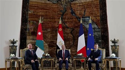 لوقف إطلاق النار بغزة، تفاصيل مباحثات قادة مصر وفرنسا والأردن مع ترامب