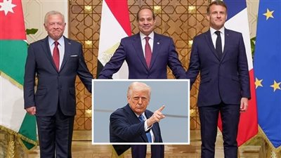 من الاتحادية إلى البيت الأبيض، تفاصيل مكالمة السيسي وماكرون والملك عبدالله المشتركة مع ترامب