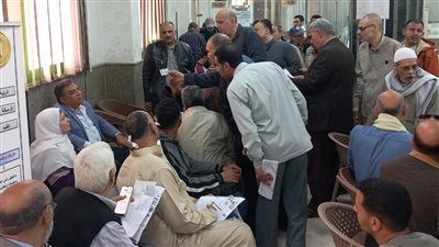 محافظ الدقهلية لرئيس مركز ميت غمر: أنا قاعد وسط المواطنين لحد لما كل واحد يخلص مصلحته (صور)