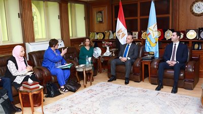 بعثة من خبراء التنمية الاقتصادية لتبادل الخبرات في كفر الشيخ 