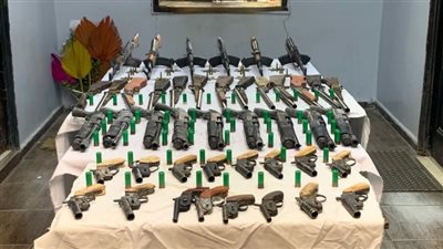 حملة أمنية فى أسيوط تضبط 13 تاجر مخدرات و47 من حائزى الأسلحة النارية 