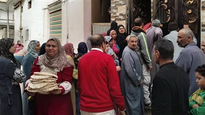 رئيس مركز بني عبيد بالدقهلية يتفقد العمل بالمخابز (صور)