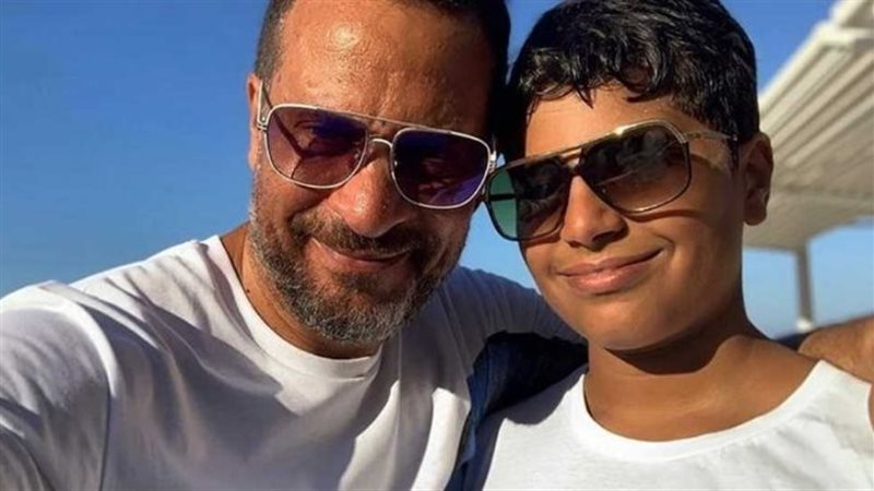 ماجد المصري ونجله
