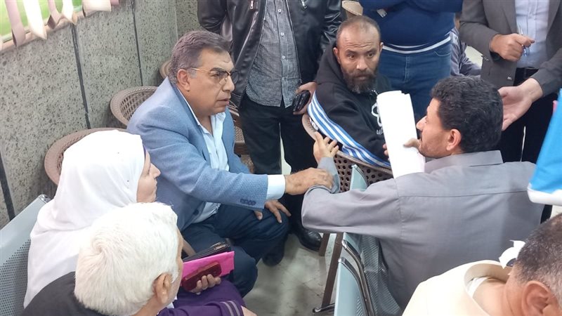 محافظ الدقهلية بميت