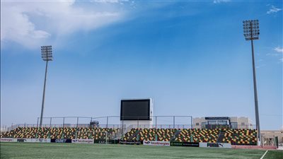 جاهزية ملعب شيخا ولد بيديا لاستضافة مباراة الأهلي والهلال السوداني (صور)