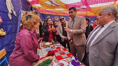 نائب محافظ الأقصر يفتتح المعرض الختامي للاقتصاد المنزلي