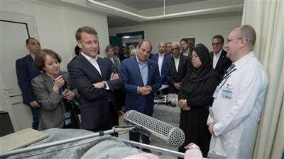 تفاصيل زيارة السيسي وماكرون لمدينة العريش (صور)