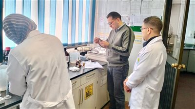 فريق تفتيش المجلس الوطني للاعتماد يتابع معامل مياه الفيوم