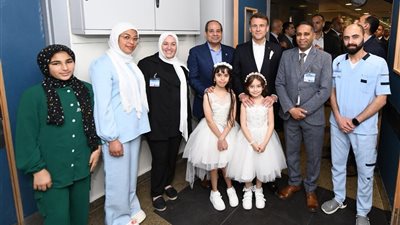 من مستشفي العريش، السيسي وماكرون يؤكدان على ضرورة الوقف الفوري لإطلاق النار في غزة.. ويشددان على رفضهما القاطع لتهجير الفلسطينيين من أرضهم