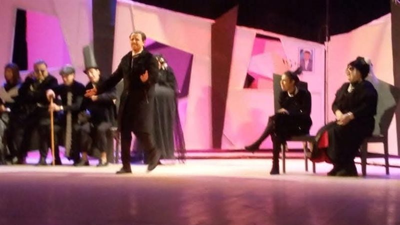 فعاليات العرض المسرحي