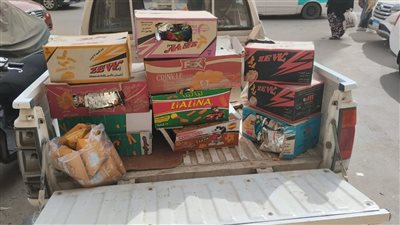 التحفظ على 10 آلاف علبة سجائر مستوردة في حملة تموينية بالفيوم