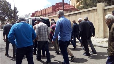 تشييع جنازة حفيد سيد درويش بالإسكندرية 