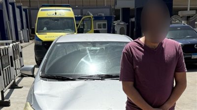 مصرع شاب صدمته سيارة ملاكى بالبساتين إثر عبور الطريق 