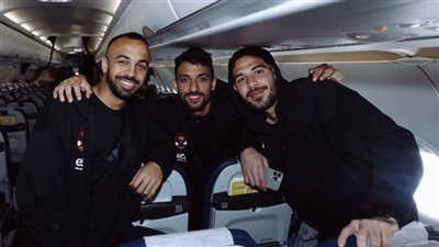 لقطات من عودة بعثة الأهلي للقاهرة 