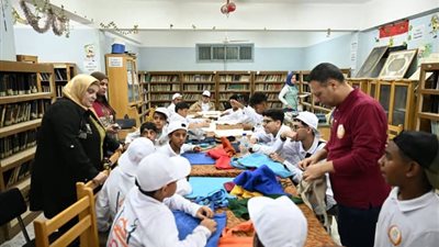 ورش تفاعلية لتنمية مهارات الأطفال ضمن أسبوع 