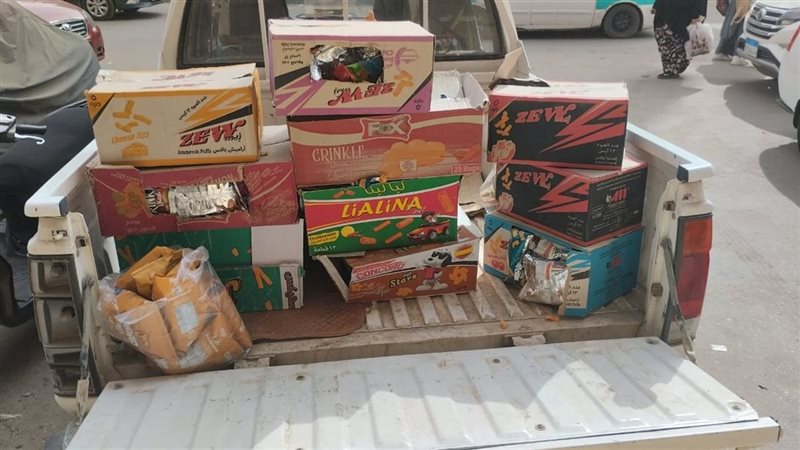 جانب من المضبوطات،