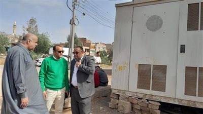 خطر كان يمر فوق رؤوس السكان، تغير خط كهرباء 