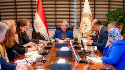 وزيرة البيئة تبحث مع شركات فرنسية دعم خطة التحول الأخضر