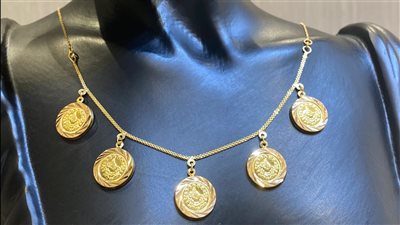 ارتفاع أسعار الجنيهات الذهب بالصاغة مساء اليوم الثلاثاء 