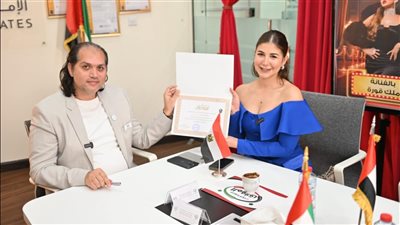 ملك قورة تحصل على الإقامة الذهبية بالإمارات 