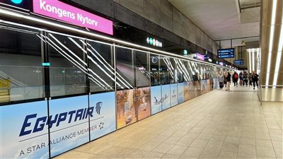 مصر للطيران تطلق حملة ترويجية في كوبنهاجن 