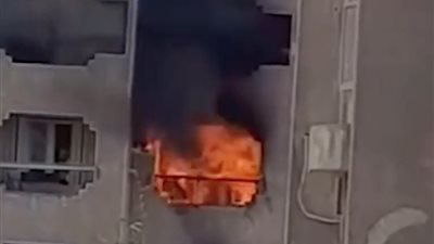 مصرع ربة منزل وابنها وإصابة 3 آخرين في حريق بشقة سكنية بسوهاج 