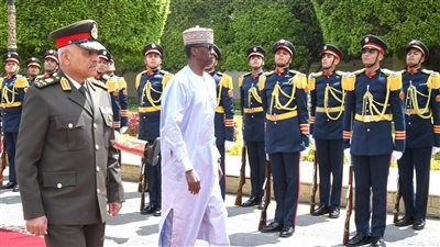 الفريق أول عبد المجيد صقر يلتقى وزير دفاع النيجر (صور) 