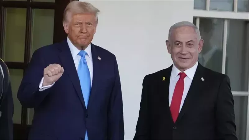دونالد ترامب وبنيامين