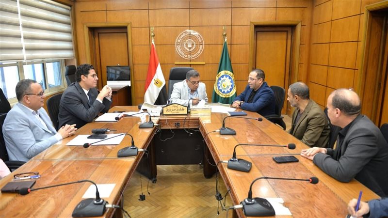 اجتماع محافظ الدقهلية،