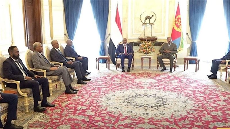 البرهان وأفورقي،