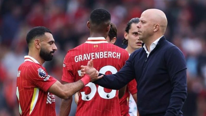 سلوت مع محمد صلاح،