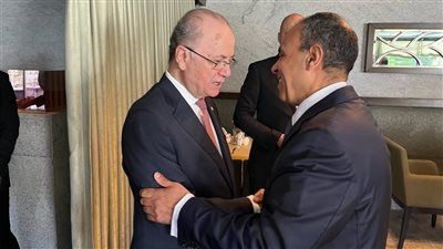 وزير الخارجية يبحث مع نظيره الفلسطيني التحضير لمؤتمر إعمار غزة 