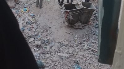 محافظ الإسكندرية يصل موقع عقار اللبان المنهار 