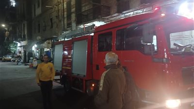 انهيار أسقف عقار خالٍ من السكان في الإسكندرية 