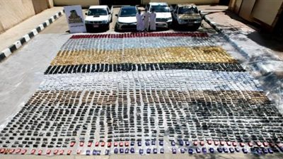 سقوط أخطر عصابة مخدرات في جنوب سيناء بحوزتها حشيش بـ 300 مليون جنيه 