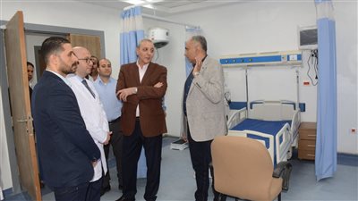 محافظ الغربية يتفقد مشروع مستشفى طنطا العام الجديد