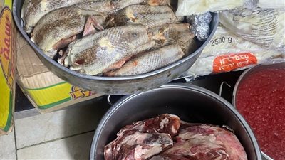 التحفظ على 6 أطنان أسماك ولحوم ودجاج غير مطابقة للمواصفات بالدقهلية 