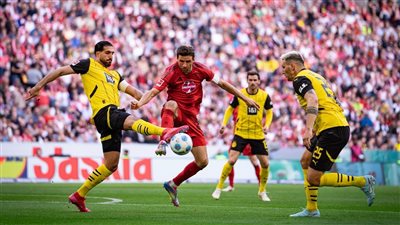 الدوري الألماني، تعادل سلبي بين بايرن ميونخ ودورتموند في الشوط الأول 