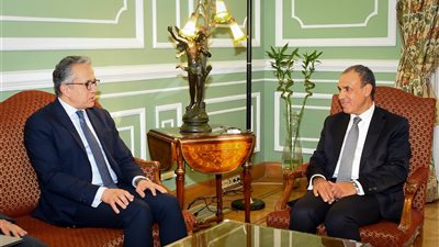 وزير الخارجية يستقبل المرشح المصري لمنصب مدير اليونسكو
