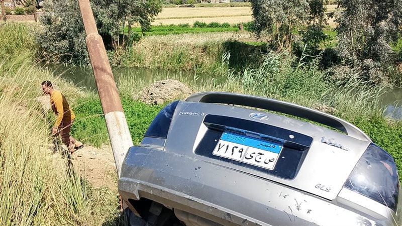 جانب من حادث السير