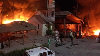 بعد القصف الإسرائيلي، خروج مستشفى المعمداني بالكامل في غزة عن الخدمة