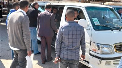  حملات مكثفة على المواقف ومحطات الوقود في الفيوم لضبط التسعيرة(صور)