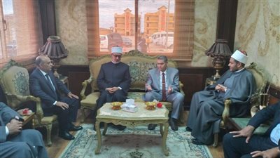  مفتي الجمهورية يصل شمال سيناء لعقد ندوات لطلاب جامعة العريش 